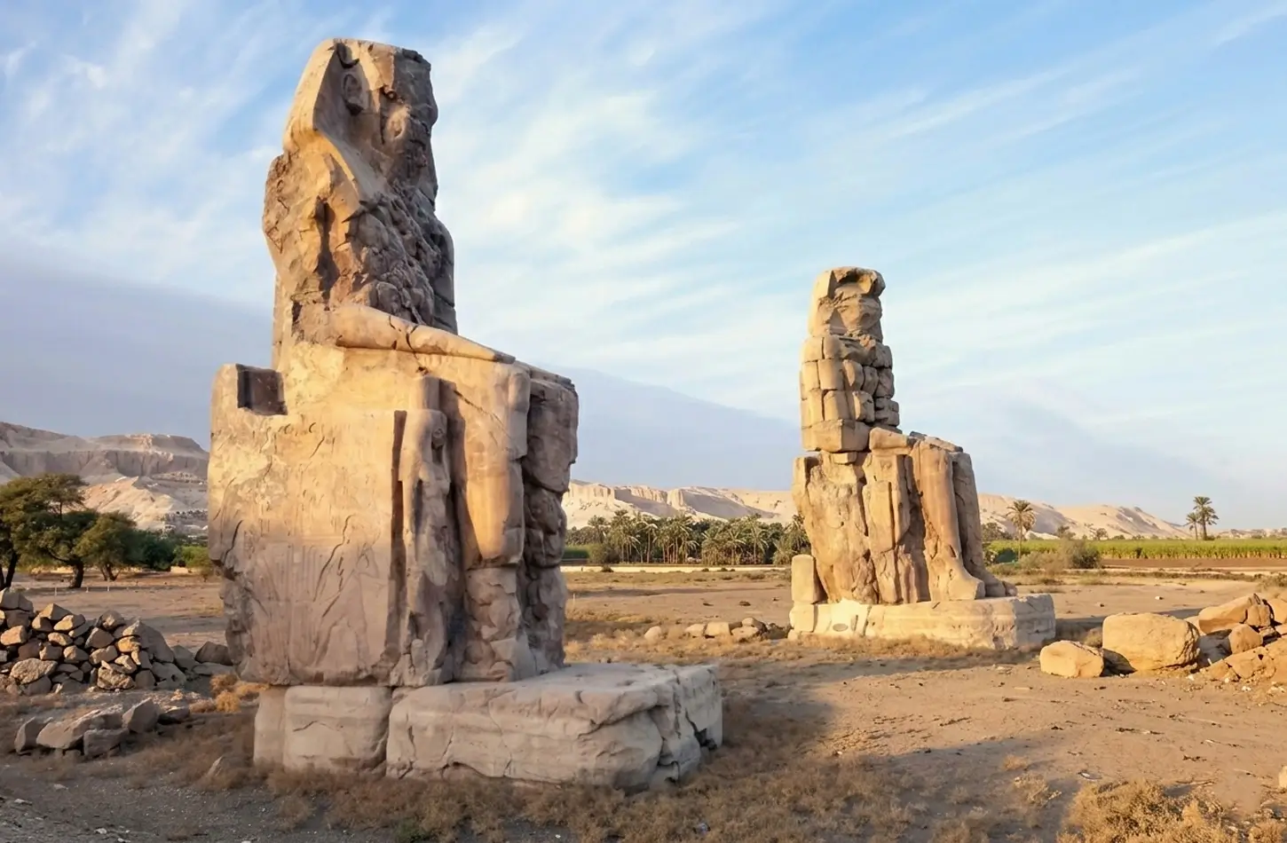 Colossi of Memnon & Medinet Habu